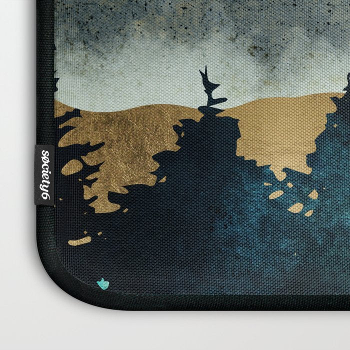 Forest Mist - Custom Horizontal Laptop Sleeve Gallery Image 3
