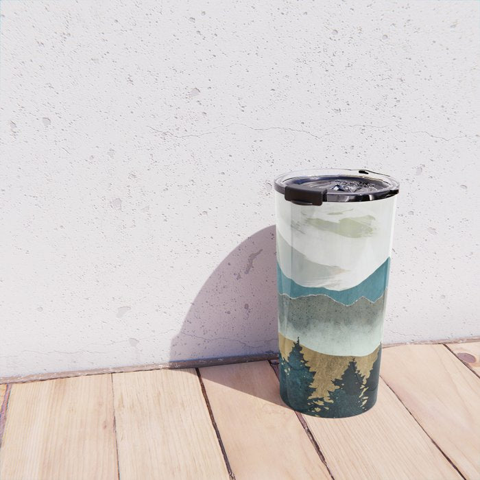 Forest Mist - Custom Horizontal Travel Mug Gallery Image 4