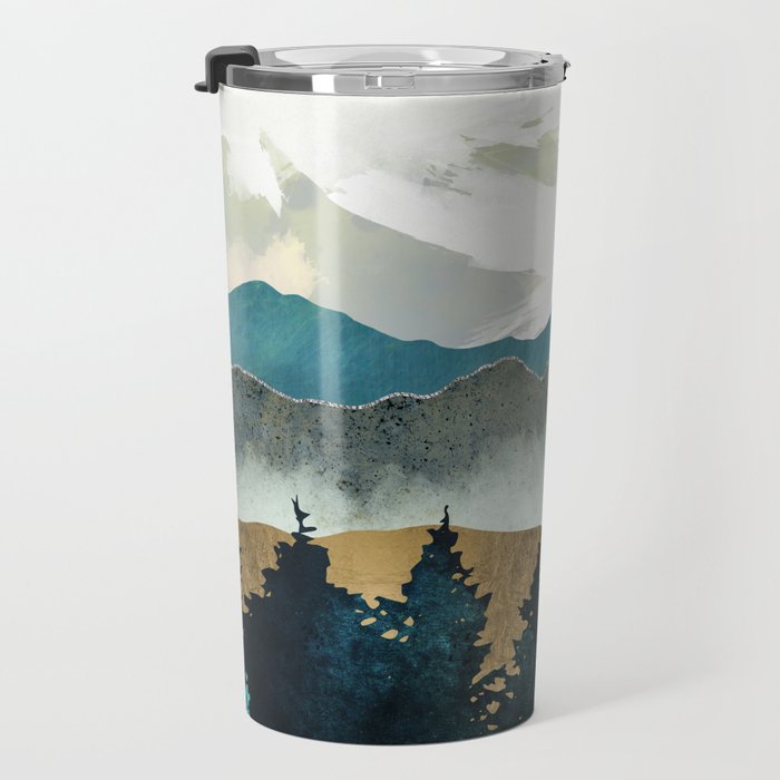 Forest Mist - Custom Horizontal Travel Mug Gallery Image 3