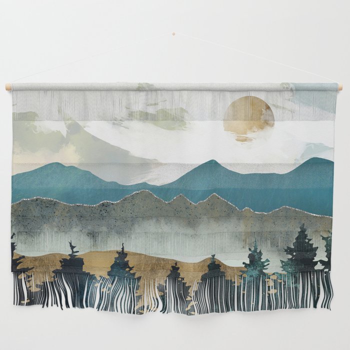 Forest Mist - Custom Horizontal Wall Hanging Gallery Image 1