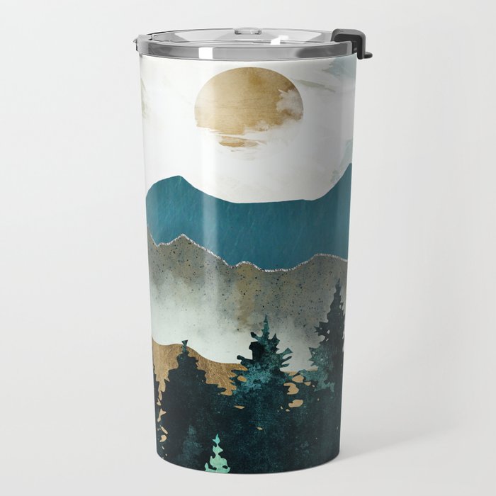 Forest Mist - Custom Horizontal Travel Mug Gallery Image 2
