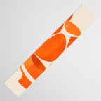 Abstract Turtle in Orange Table Runner Gallery Image 3