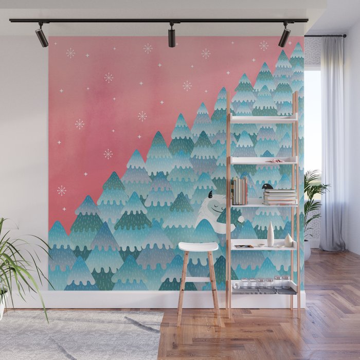 Tree Hugger Wall Mural Gallery Image 1