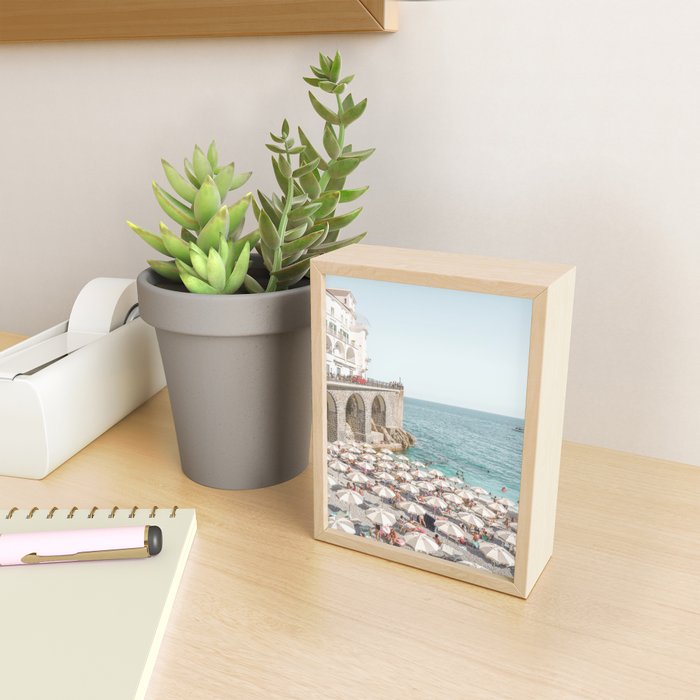 Marina Grande Beach Photo | Amalfi Coast Town In Italy Art Print | Summer Landscape Travel Photography Mini Art Print Gallery Image 2