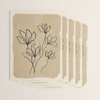 Line Wildflowers 2 Wrapping Paper Gallery Image 3