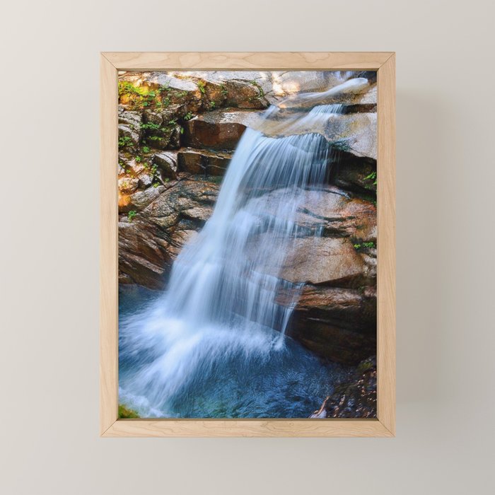 Sabbaday Falls Mini Art Print Gallery Image 1