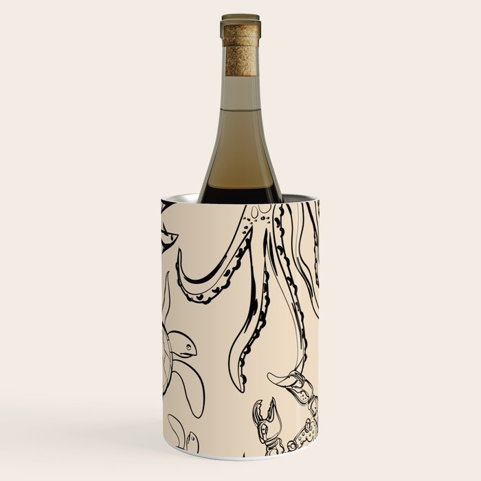 Minimal Sea Life 2 Wine Chiller Gallery Image 3