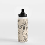 Minimal Sea Life 2 Water Bottle Gallery Image 2