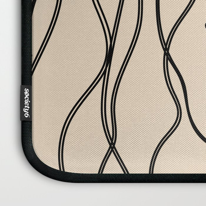 Minimal Sea Life 2 Laptop Sleeve Gallery Image 3