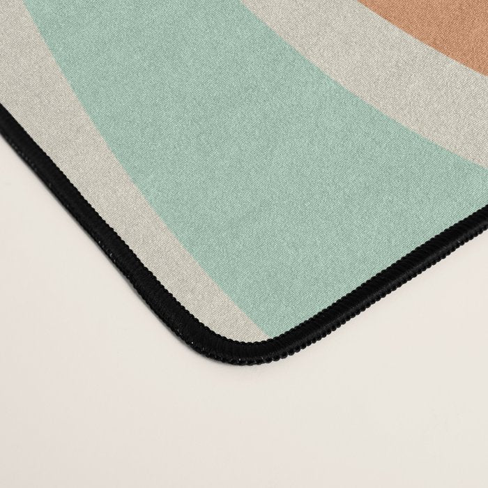 Groovy Wavy 1970s Pattern Desk Mat Gallery Image 4