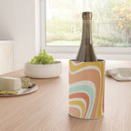 Groovy Wavy 1970s Pattern Wine Chiller Gallery Image 4