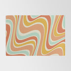 Groovy Wavy 1970s Pattern Rug Gallery Image 2