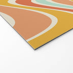 Groovy Wavy 1970s Pattern Welcome Mat Gallery Image 2