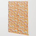 Groovy Wavy 1970s Pattern Wallpaper Gallery Image 2