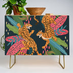 Jungle Cats - Roaring Tigers Credenza Gallery Image 1
