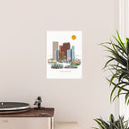 Denver Skyline Poster Gallery Image 2