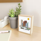 Denver Skyline Mini Art Print Gallery Image 2