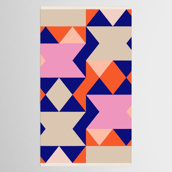 Geometric Shapes 217 Tablecloth Gallery Image 2