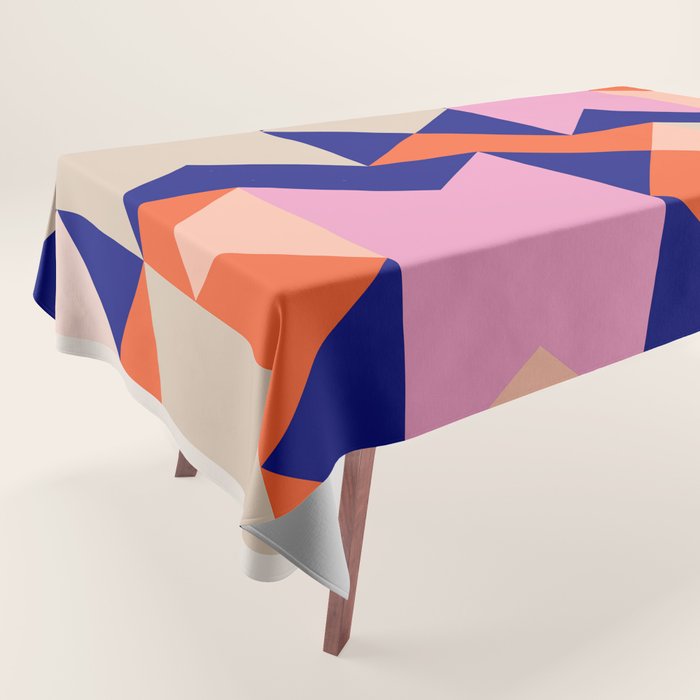 Geometric Shapes 217 Tablecloth Gallery Image 1