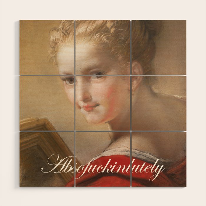 Absofuckinlutely Wood Wall Art Gallery Image 1