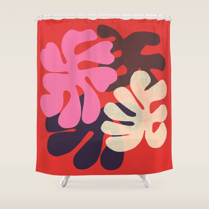 cutouts 47 Shower Curtain Gallery Image 1