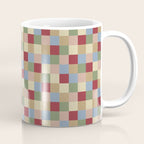 Bold Vintage Checks Pattern - Small XXI Coffee Mug Gallery Image 1