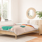 Poppies & Hummingbird Duvet Cover Gallery Image 2