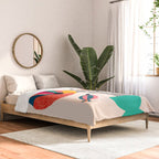 Poppies & Hummingbird Comforter Gallery Image 2