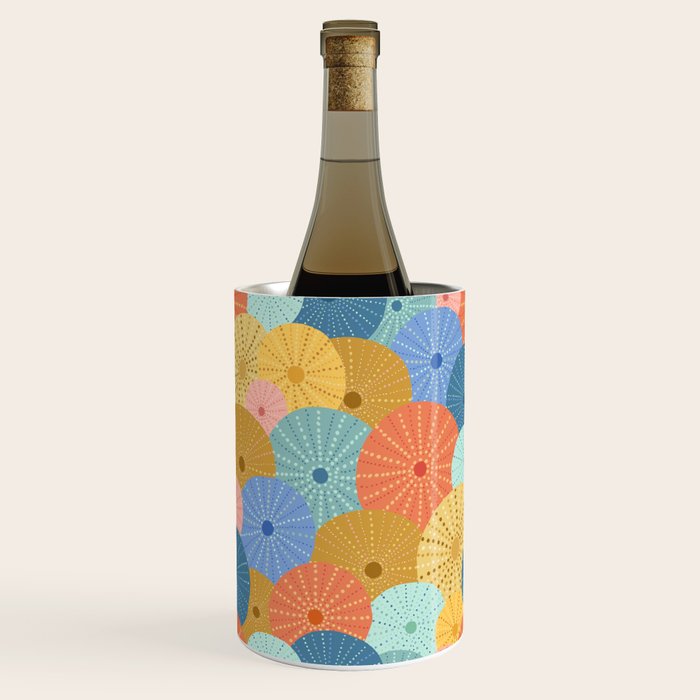 Coloful Sea Urchins 2 Wine Chiller Gallery Image 3
