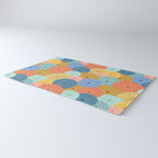 Coloful Sea Urchins 2 Rug Gallery Image 3