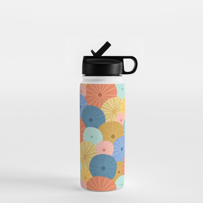 Coloful Sea Urchins 2 Water Bottle Gallery Image 1