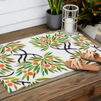 Bonsai Tree - Orange Fruit Outdoor Rug Gallery Image 2
