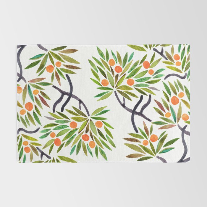 Bonsai Tree - Orange Fruit Rug Gallery Image 2
