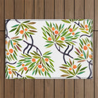 Bonsai Tree - Orange Fruit Outdoor Rug Gallery Image 1