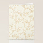 Minimalist Wombat Stationery Card Gallery Image 2