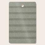 farmhouse stitch - olive Cutting Board Gallery Image 1