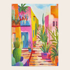 Tropical Caribbean Village Rural Charm Poster Gallery Image 4