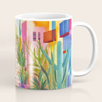 Tropical Caribbean Village Rural Charm Coffee Mug Gallery Image 1