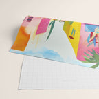 Tropical Caribbean Village Rural Charm Wrapping Paper Gallery Image 2
