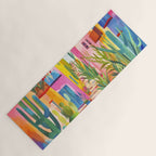 Tropical Caribbean Village Rural Charm Yoga Mat Gallery Image 1