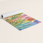 Tropical Caribbean Village Rural Charm Yoga Mat Gallery Image 2