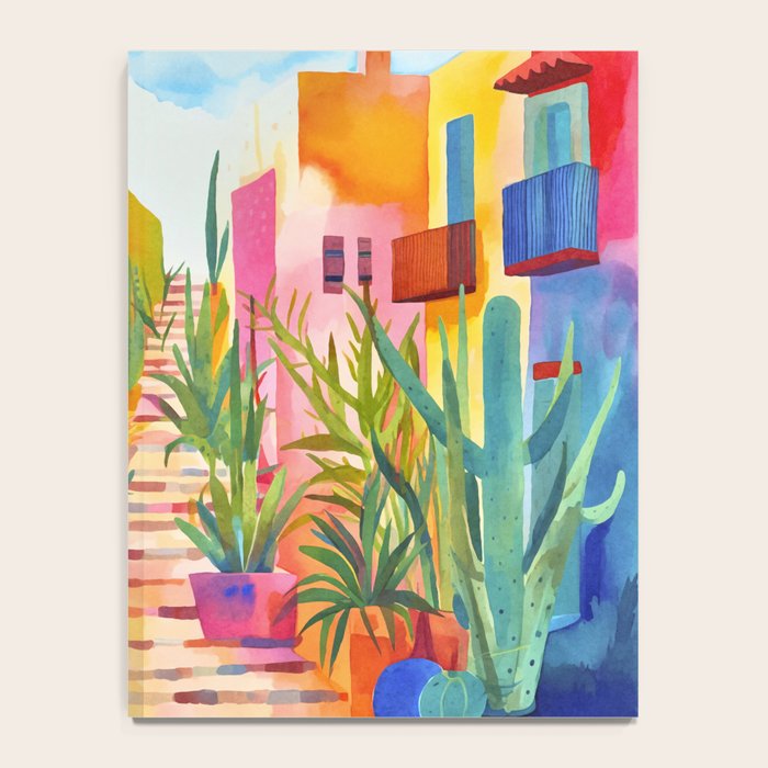 Tropical Caribbean Village Rural Charm Notebook Gallery Image 4