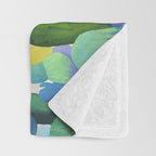 Tropical Caribbean Village Rural Charm Throw Blanket Gallery Image 3