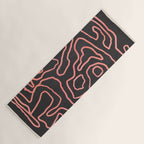 Abstract line art 209 Yoga Mat Gallery Image 1
