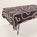 Abstract line art 209 Tablecloth Gallery Image 1