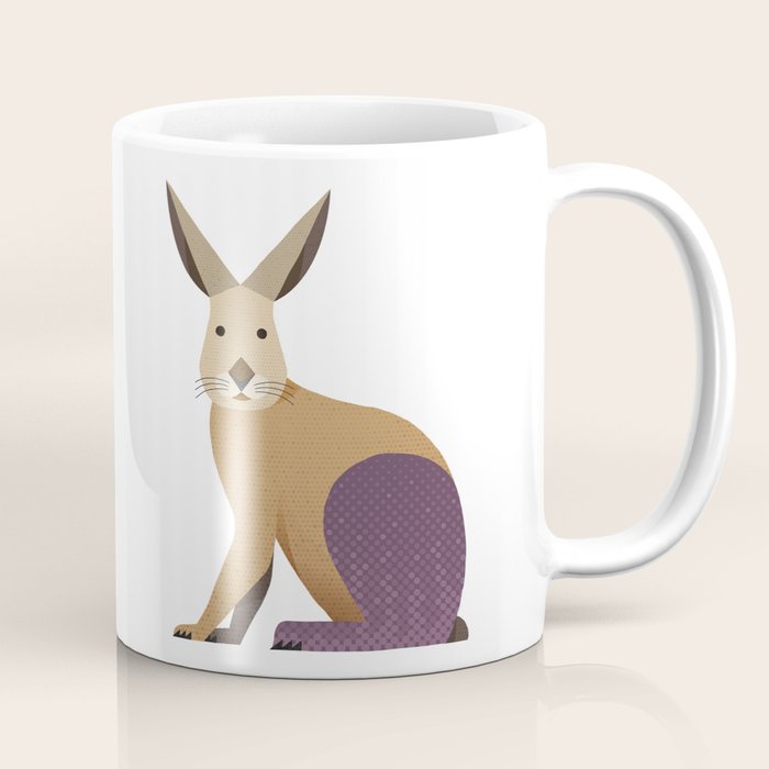 Whimsy European Hare Coffee Mug Gallery Image 1