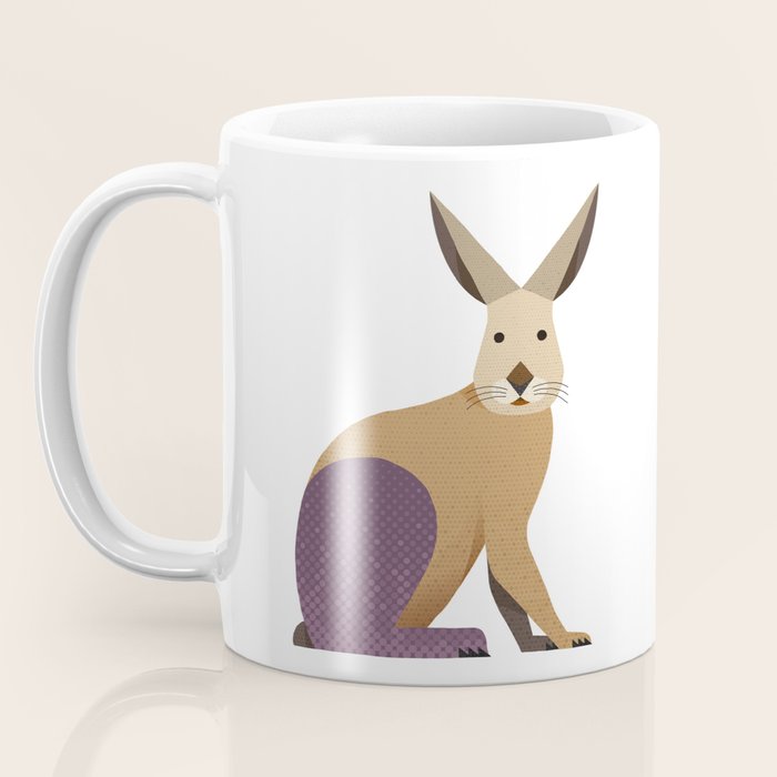 Whimsy European Hare Coffee Mug Gallery Image 3