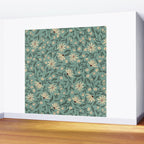 Vintage Floral Neutral - Green Wall Mural Gallery Image 2