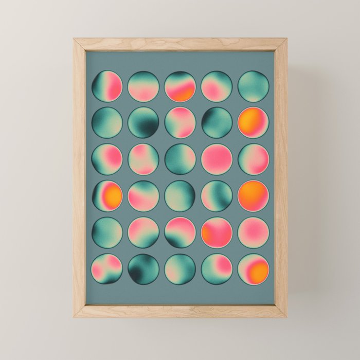 Color Burn 21 Mini Art Print Gallery Image 1