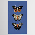 Butterflies in blue Tablecloth Gallery Image 2